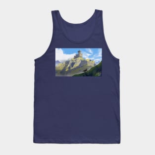 Traveler and the castle light Tank Top